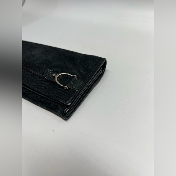 Gucci Black wishbone long Wallet - Picture 4 of 8
